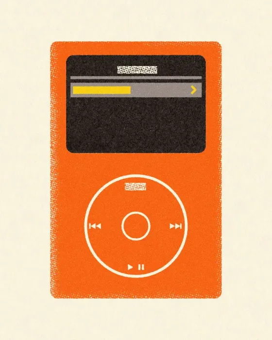 Framed Print : Hand-held Music Device Framed Print : Hand-held Music Device