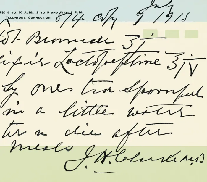 Framed Print : Hand Written Letter