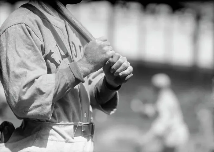 Framed Print : Hands of Rogers Hornsby Holding Bat Framed Print : Hands of Rogers Hornsby Holding Bat