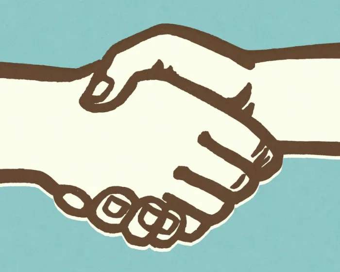 Framed Print : Handshake Framed Print : Handshake
