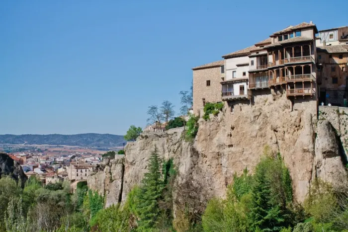 Framed Print : The Hanging Houses, Cuenca