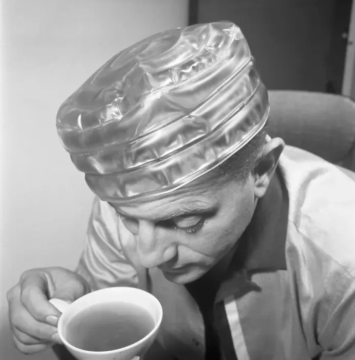 Framed Print : Hangover Helmet