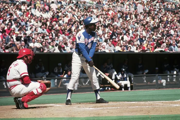 Framed Print : Hank Aaron at Bat Before Hitting 714th Home Run Framed Print : Hank Aaron at Bat Before Hitting 714th Home Run