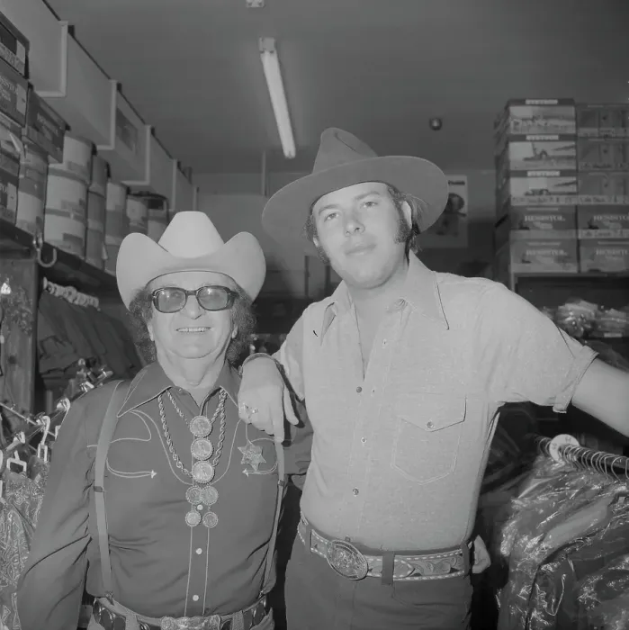 Framed Print : Hank Williams Jr. At Nudie's