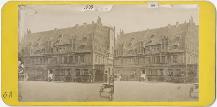 Framed Print : Hanover Old City Hall Framed Print : Hanover Old City Hall