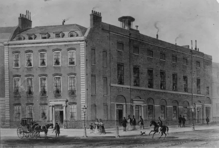 Framed Print : Hanover Square Framed Print : Hanover Square