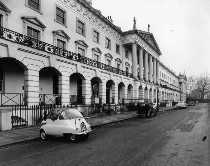 Framed Print : Hanover Terrace Framed Print : Hanover Terrace