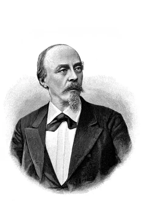 Framed Print : Hans von Bulow (1830-1894), German conductor and composer Framed Print : Hans von Bulow (1830-1894), German conductor and composer