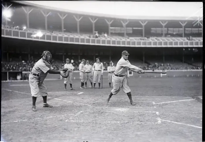 Framed Print : Hans Wagner At Bat Circa 1910 Framed Print : Hans Wagner At Bat Circa 1910