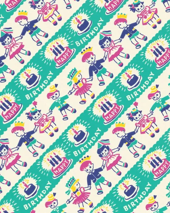 Framed Print : Happy Birthday Pattern Framed Print : Happy Birthday Pattern