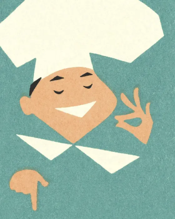 Framed Print : Happy Chef Framed Print : Happy Chef