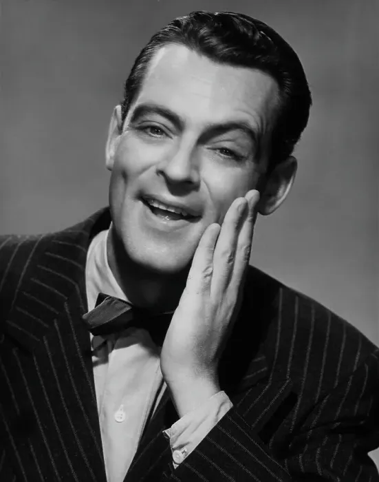 Framed Print : Happy Man. A smiling man with his hand on his cheek, circa 1955 Framed Print : Happy Man. A smiling man with his hand on his cheek, circa 1955