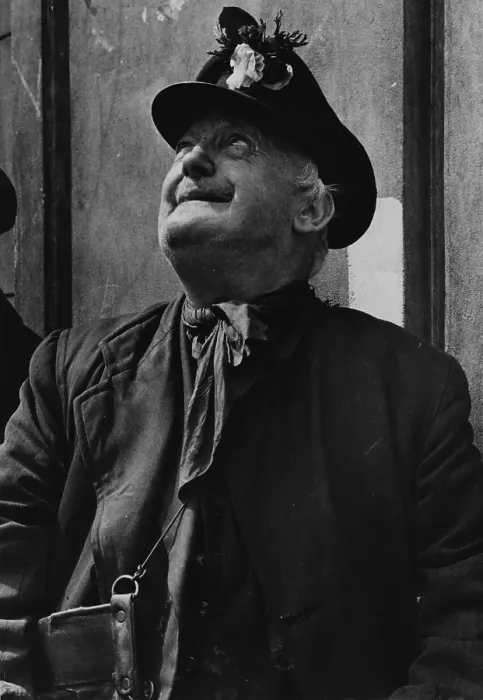 Framed Print : Happy Old Man Framed Print : Happy Old Man