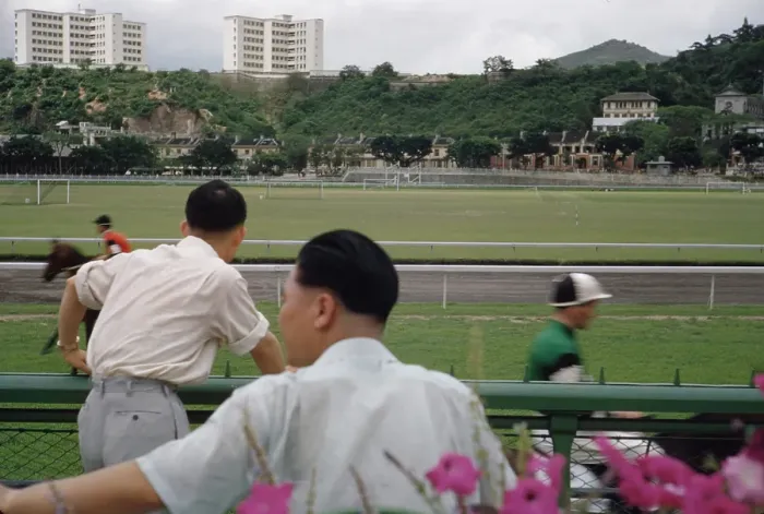 Framed Print : Happy Valley Racecourse