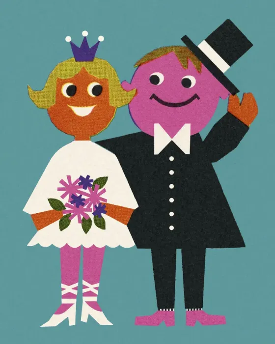 Framed Print : Happy Wedding Couple