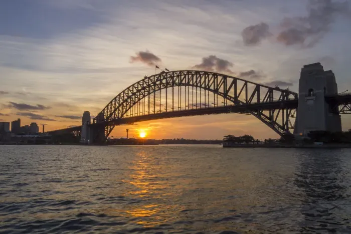 Framed Print : Harbour Bridege at Sydney, Australia Framed Print : Harbour Bridege at Sydney, Australia