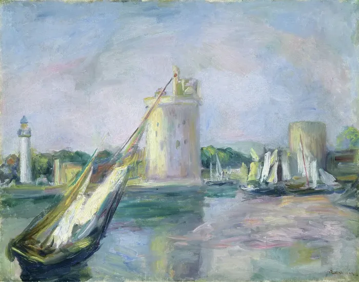 Framed Print : Harbour Entrance Of La Rochelle Framed Print : Harbour Entrance Of La Rochelle