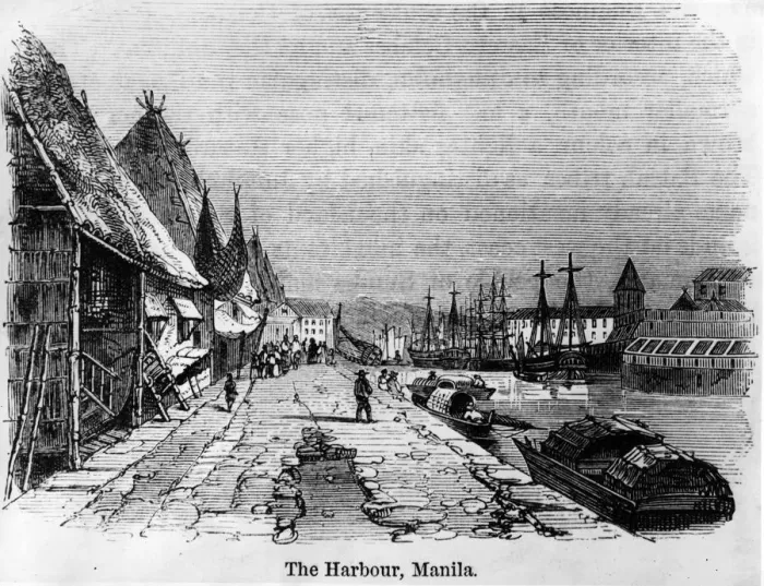 Framed Print : Harbour At Manila Framed Print : Harbour At Manila