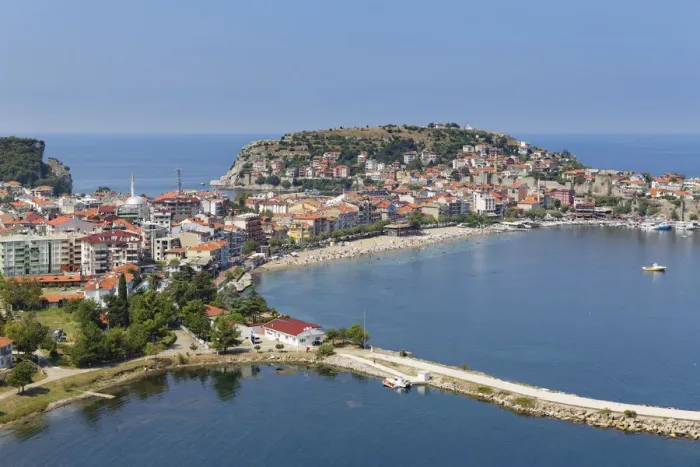 Framed Print : Harbour town of Amasra, Bartin Province, coast of the Black Sea, Black Sea Region, Turkey Framed Print : Harbour town of Amasra, Bartin Province, coast of the Black Sea, Black Sea Region, Turkey