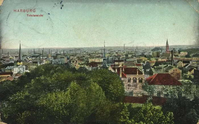 Framed Print : Harburg, Hamburg, Germany, postcard with text, view around ca 1910, historical, digital reproduction of a historical postcard, public domain, from that time, exact date unknown Framed Print : Harburg, Hamburg, Germany, postcard with text, view around ca 1910, historical, digital reproduction of a historical postcard, public domain, from that time, exact date unknown