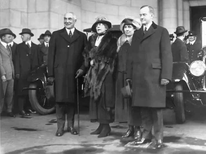 Framed Print : Harding And Coolidge Framed Print : Harding And Coolidge