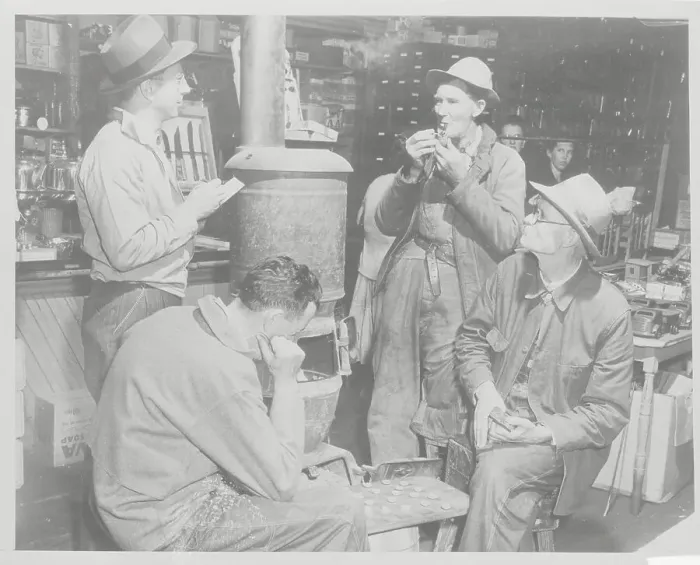 Framed Print : Hardy McCalman with Neighbors