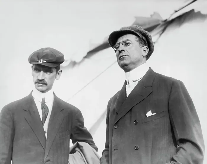 Framed Print : Harmon Curtiss and Glenn Curtiss Framed Print : Harmon Curtiss and Glenn Curtiss