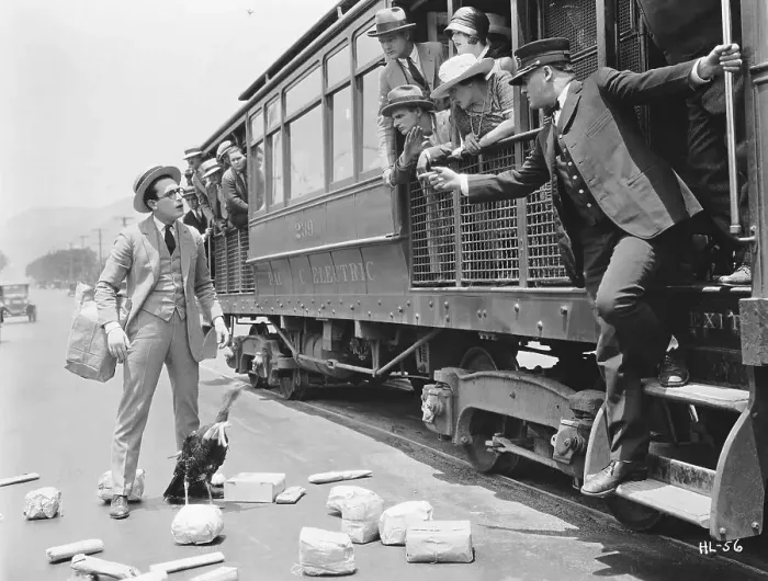 Framed Print : Harold Lloyd in Hot Water Framed Print : Harold Lloyd in Hot Water