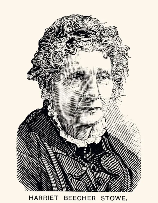 Framed Print : HARRIET BEECHER STOWE -XXXL with lots of details Framed Print : HARRIET BEECHER STOWE -XXXL with lots of details
