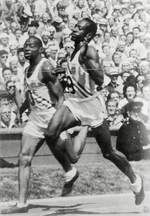 Framed Print : Harrison Dillard Winning Olympic Dash Framed Print : Harrison Dillard Winning Olympic Dash