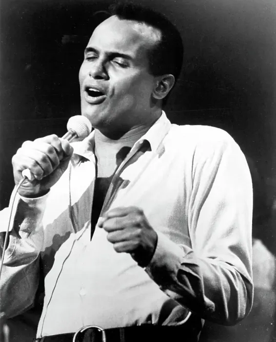 Framed Print : Harry Belafonte Performing