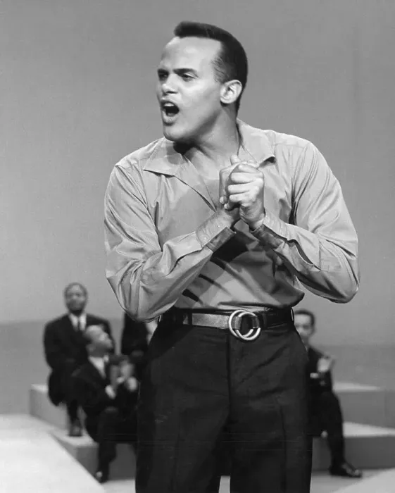 Framed Print : Harry Belafonte Singing Framed Print : Harry Belafonte Singing