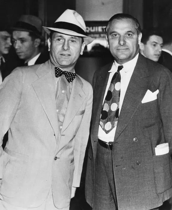 Framed Print : Harry Bennett with Colleague Framed Print : Harry Bennett with Colleague