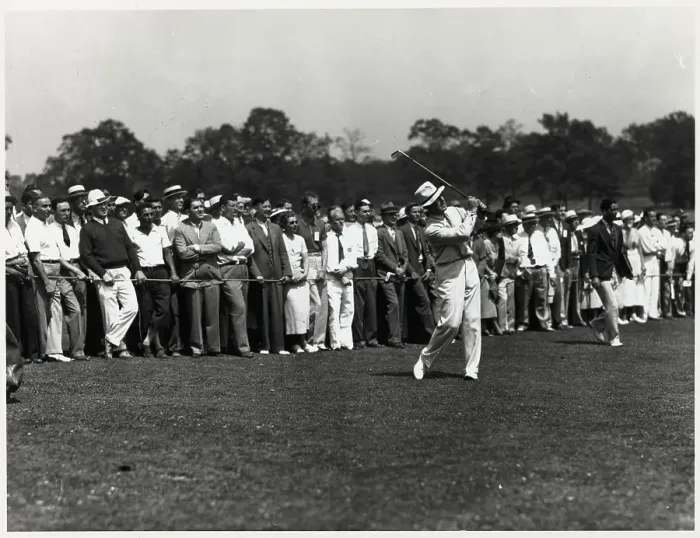 Framed Print : Harry Cooper Shown at End of Swing Framed Print : Harry Cooper Shown at End of Swing