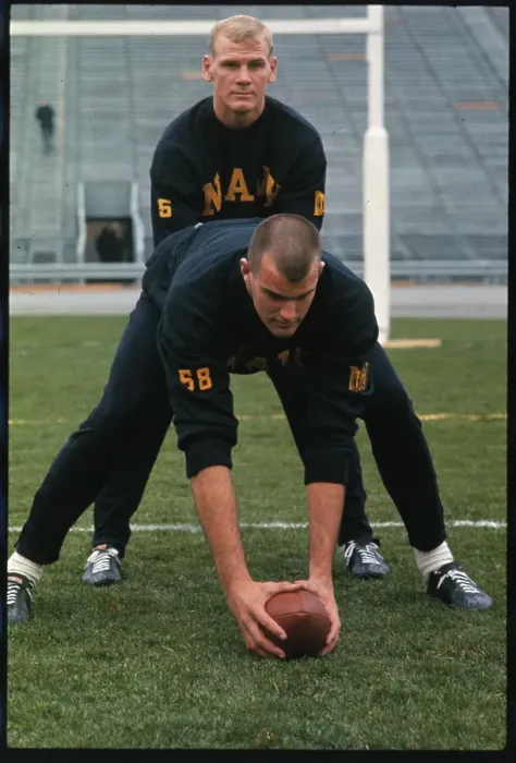 Framed Print : Harry Dittman and John Cartwright Practicing Football Framed Print : Harry Dittman and John Cartwright Practicing Football