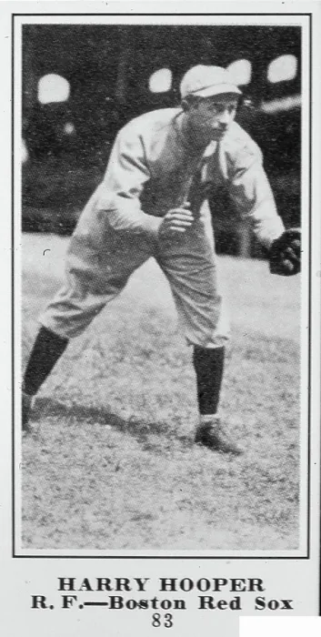 Framed Print : Harry Hooper Baseball Card Framed Print : Harry Hooper Baseball Card