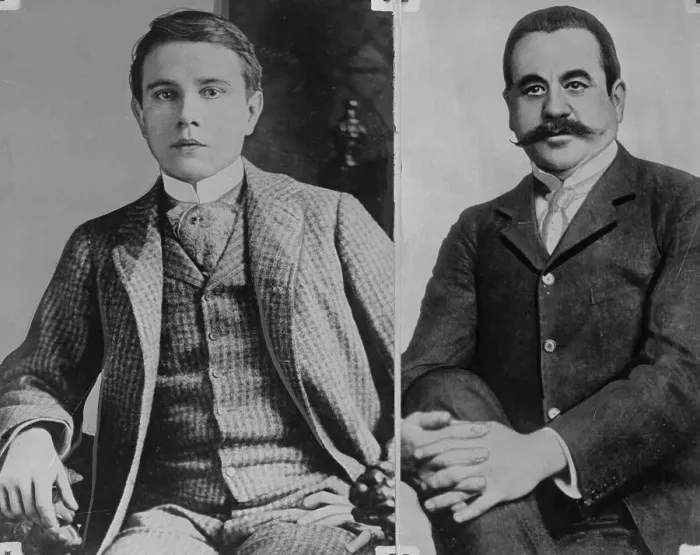 Framed Print : Harry K. Thaw and Stanford White Framed Print : Harry K. Thaw and Stanford White