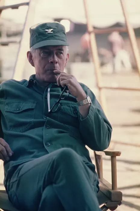 Framed Print : Harry Morgan - M*A*S*H Production