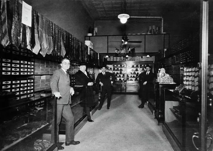Framed Print : Harry Truman Owner Of Men'S Dress Shop Framed Print : Harry Truman Owner Of Men'S Dress Shop