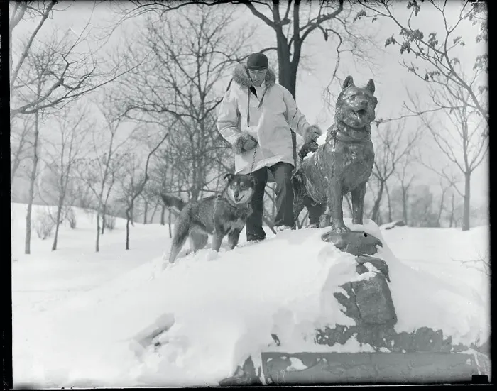 Framed Print : Harry Wheeler and His Dog by Statue Dedicated to Hero Dog Framed Print : Harry Wheeler and His Dog by Statue Dedicated to Hero Dog