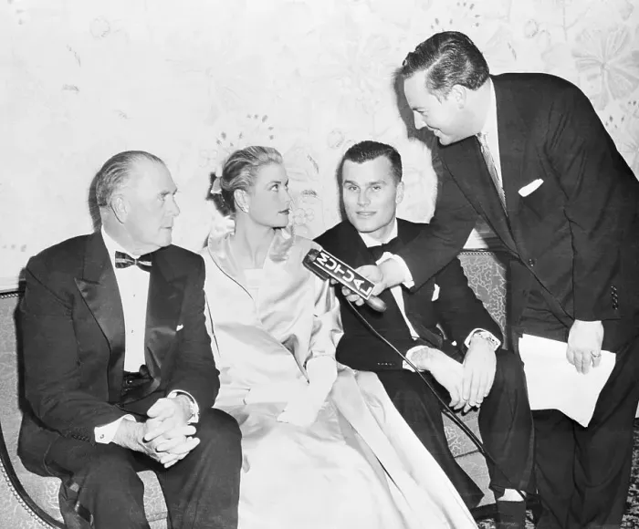 : Harry Wismer Interviewing Grace Kelly : Harry Wismer Interviewing Grace Kelly