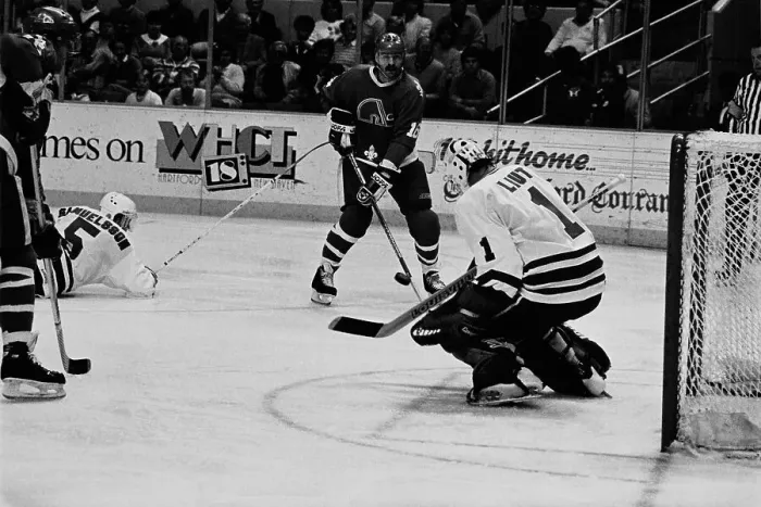 Framed Print : Hartford Whalers v Quebec Nordiques Framed Print : Hartford Whalers v Quebec Nordiques