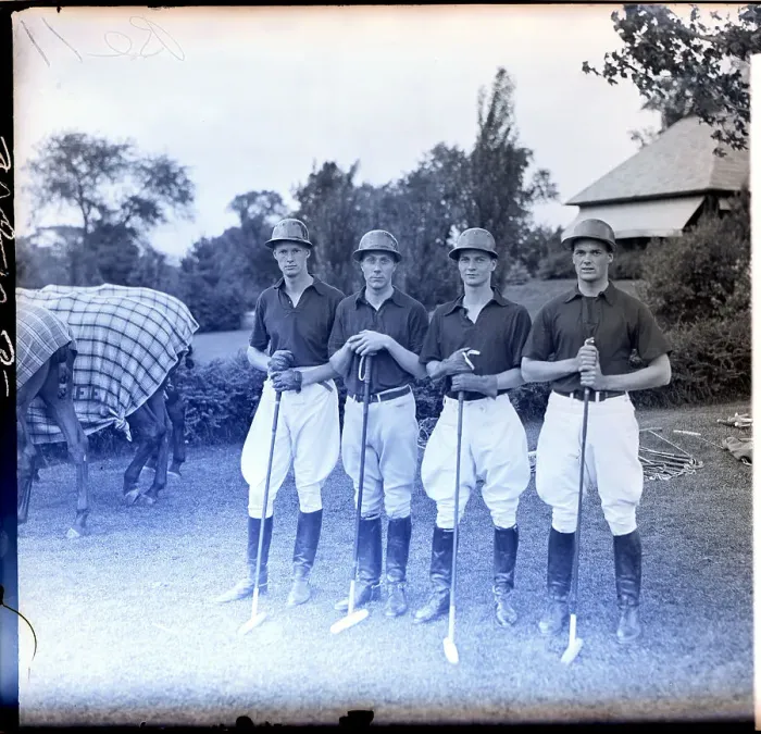 Framed Print : Harvard Polo Team Framed Print : Harvard Polo Team