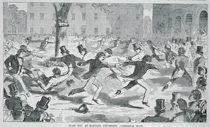 Framed Print : Harvard University Students Dancing Framed Print : Harvard University Students Dancing