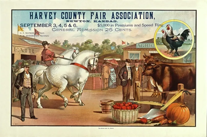 Framed Print : Harvey County Fair Association Framed Print : Harvey County Fair Association