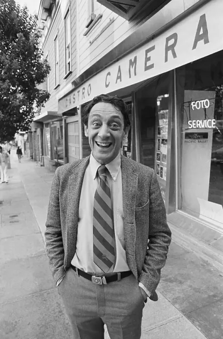 Framed Print : Harvey Milk Outside Castro Camera Framed Print : Harvey Milk Outside Castro Camera