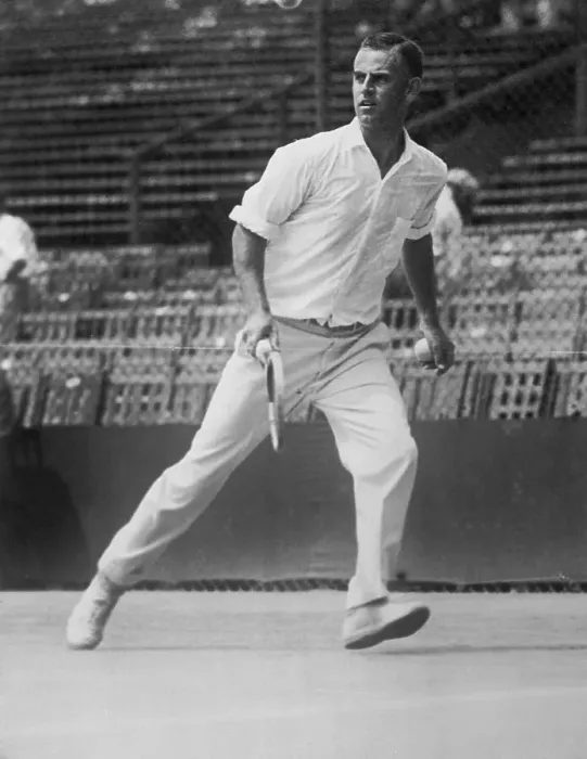Framed Print : Harvey Snodgrass in Championship Tennis Match Framed Print : Harvey Snodgrass in Championship Tennis Match