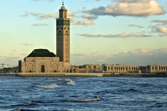 Framed Print : Hassan II Mosque Framed Print : Hassan II Mosque
