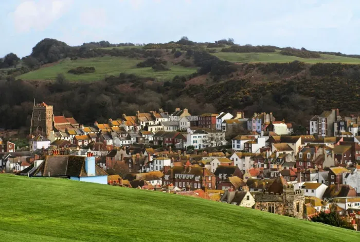 Framed Print : Hastings old town Framed Print : Hastings old town