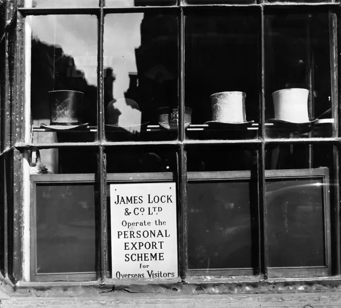 Framed Print : Hat Shop Window Framed Print : Hat Shop Window